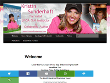 Tablet Screenshot of kristinsunderhaft.com